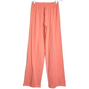 ASOS Lounge Sleepwear Relaxed Leg Coral Heathered Pants Women Sz US 0